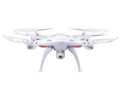 Quad-Copter SYMA X5SW 2.4G 4-Channel with Gyro + Camera, WiFi+FPV (White)