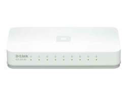 D-Link Nicht verwalteter Fast Ethernet (10/100) Weiß Netzwerk-Switch GO-SW-8E/E