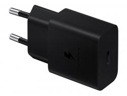 Samsung Wall Charger 15W + USB-C Datenkabel Black - EP-T1510XBEGEU