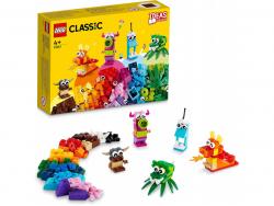 LEGO Classic - Monstres Créatifs, 140pcs (11017)