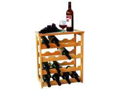 MK Bamboo GENEVE - Porte-bouteilles (pour 24 bouteilles de vin)