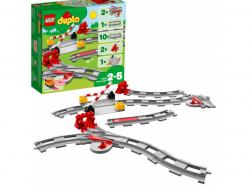 LEGO-duplo-Les-rails-du-train-23pcs-10882