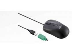 Fujitsu M530 mice USB+PS/2 Laser 1200 DPI Right-hand Black S26381-K468-L100