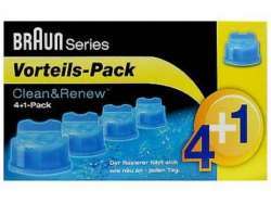 Braun Clean & Renew Refill CCR 4+1 Pack