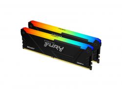 Kingston Fury 32GB(2x16GB) DDR4 3600MT/s CL18 RGB Black KF436C18BB2AK2/32
