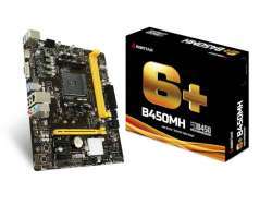 Biostar Motherboard Buchse AM4 AMD B450 micro ATX B450MH
