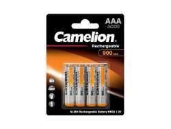 Pack-de-4-piles-rechargeables-Camelion-AAA-Micro-900mAH