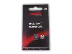 takeMS MicroSDHC Memory Card 4GB Retail