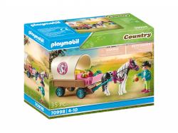 Playmobil Country - Carriole avec enfant et poney (70998)