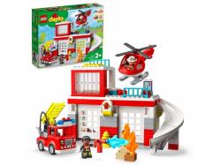 LEGO duplo - Feuerwehrwache mit Hubschrauber (10970)