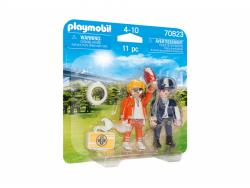 Playmobil-City-Action-DuoPack-Notarzt-und-Polizistin-70823