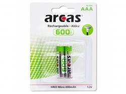 Rechargeable battery Arcas AAA Micro 600mAH (2 Pcs.)