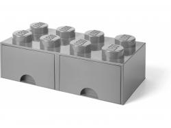 LEGO Storage Brick Schublade 8 GRAU (40061740)