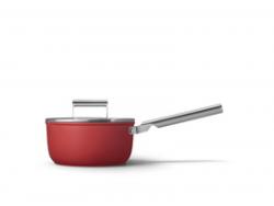 Smeg 20cm Non-stick Saucepan 50´s Style Red CKFS2011RDM