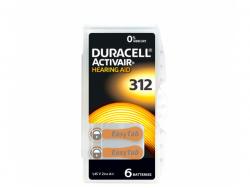 Duracell-Batterie-Zinc-Air-312-145V-Blister-6-Pack