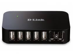 D-Link USB Hub 7 Port USB 2.0 DUB-H7/E