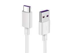 Reekin 5A Superfast Charging Cable (USB-C) 1 Meter (White)