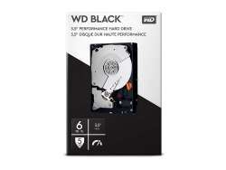 WD Black Desktop HDD 6TB Retail internal 8,9cm 3,5" SATA WDBSLA0060HNC-WRSN