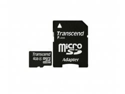 Transcend-MicroSD-Card-4GB-SDHC-Cl4-W-Ad-TS4GUSDHC4