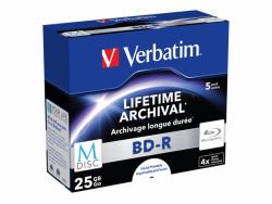 Verbatim-M-DISC-BD-R-25GB-1-4x-Jewelcase-5-Disc-Archivmedium