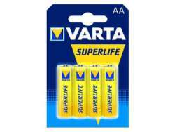 Pack de 4  piles Varta Superlife R06 Mignon AA