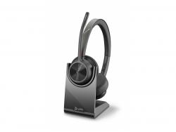 Poly BT Headset Voyager 4320 UC Stereo USB-C Teams mit Stand - 218479-02