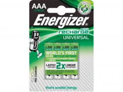 Energizer Akku, Micro, AAA, HR03, 1.2V/500mAh Universal, Blister (4-Pack)