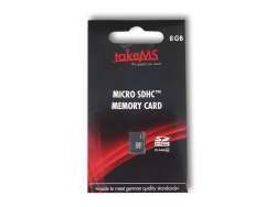 takeMS MicroSDHC Memory Card 8GB Retail