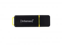 Intenso High Speed Line - 64 Go - USB Type-A - 3.2 Gen 2 (3.1 Gen 2) - 250 Mo/s - Casquette - Noir -