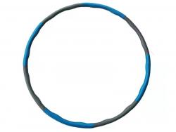 Schaum/Foam Hula Hoop 100cm, 1,2kg (Blau-Grau)