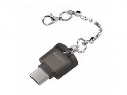Porte-clés lecteur de carte USB-C vers MicroSD (CR0039)
