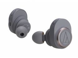 Audio-Technica ATH-CKR7TW - Headset - In-ear - Calls & Music - Gray - Binaural - 0.3 m ATH-CKR7TWGY