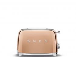 Smeg 2 Slice Toaster 50´s Style Rose Gold TSF01RGEU