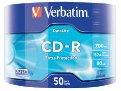 Verbatim-CD-R-80Min-700MB-52x-Eco-Pack-50-Disc-Extra-Protectio