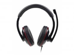 Gembird Headset - Head-band - Calls & Music - Black - Binaural - 2m