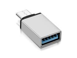 Reekin USB-C - USB 3.0 Adapter (Silber)