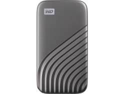 WD  My Passport SSD 1TB Space Gray - Solid State Disk - NVMe WDBAGF0010BGY-WESN