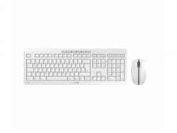 Keyboard & Mouse Cherry Stream DESKTOP RECHARGE weiß-grau (JD-8560DE-0)