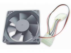 Gembird 80 mm PC case fan sleeve bearing 4 pin power connector FANCASE-4