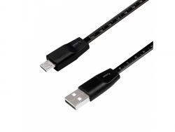 LogiLink USB 2.0 Kabel mit Lineal USB zu Micro-USB-Stecker CU0158