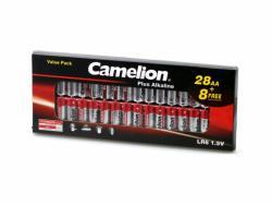 Camelion Batterie Plus Alkaline LR6 Mignon AA (28+8 Stk.)