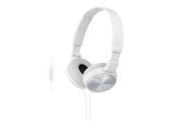 Sony MDR-ZX310APW ZX Serie Headphones with microphone White MDRZX310APW.CE7
