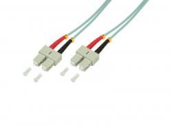 Logilink Câble de raccordement fibres optiques 1M OM3 50/125 SC-SC FP3SC01