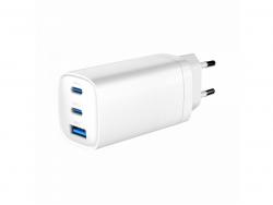 Gembird-3-port-65W-GaN-USB-Power-Delivery-Charger-White-TA-UC-PD