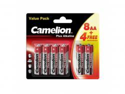 Battery Camelion Plus Alkaline LR6 Mignon AA (8 Pcs. +4 Free)