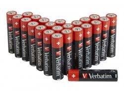 Verbatim Battery Alkaline, Micro, AAA, LR03, 1.5V - Premium, Box (24-Pack)