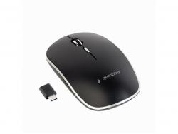 Gembird MUSW-4BSC-01 mouse Ambidextrous RF Wireless+USB Type-C Optical 1600 - Maus - 1.600 dpi MUSW-