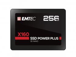Emtec SSD interne X160 256GB 3D NAND 2,5" SATA III 520MB/s ECSSD256GNX160