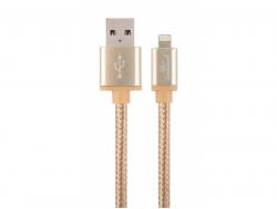 Cablexpert 1,8 m - USB A - Lightning - Or CCB-MUSB2B-AMLM-6-G