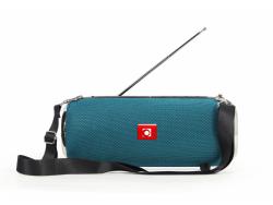 GMB Audio haut-parleur Bluetooth portable avec radio FM vert - SPK-BT-17-G